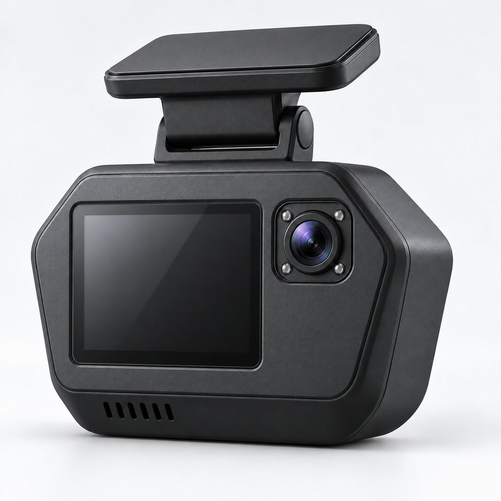 Three Channel Front Cabin and Rear Dash Cam