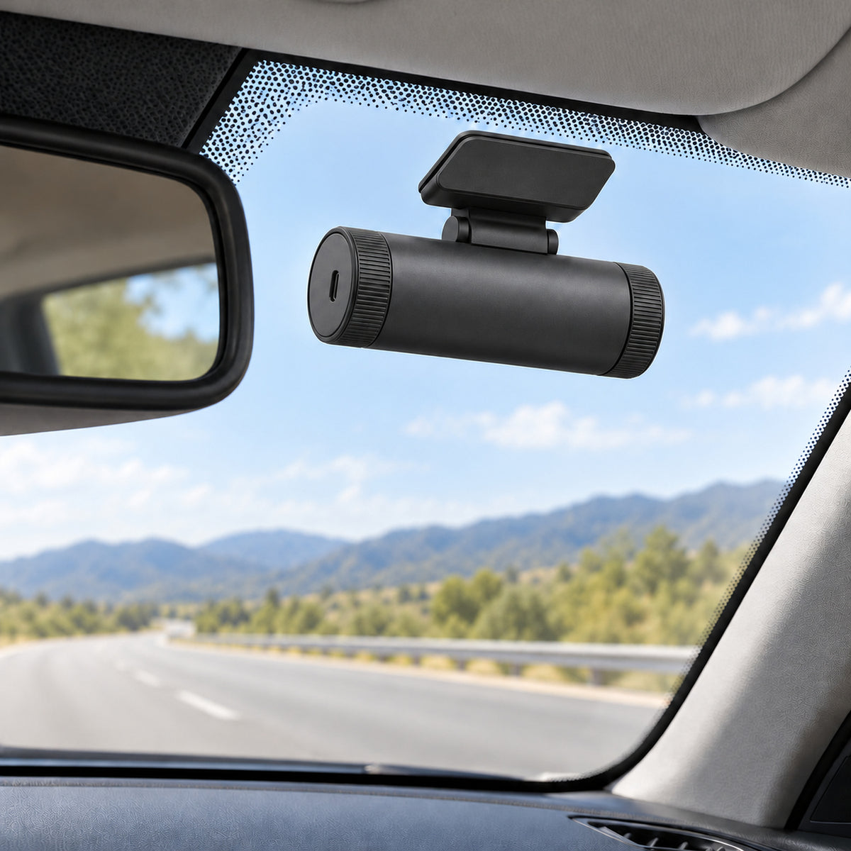 Slim Barrel Front Dash Cam