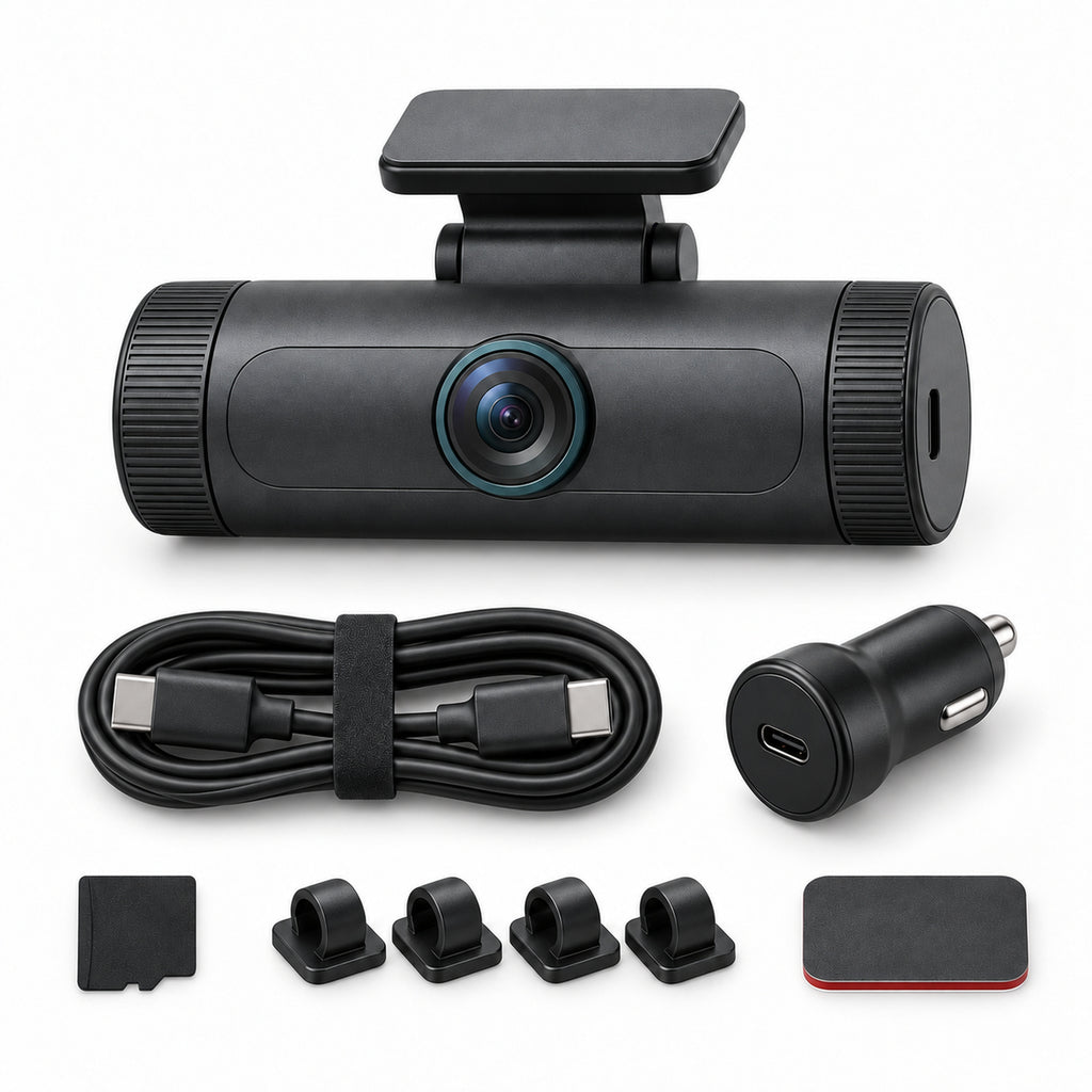 Slim Barrel Front Dash Cam